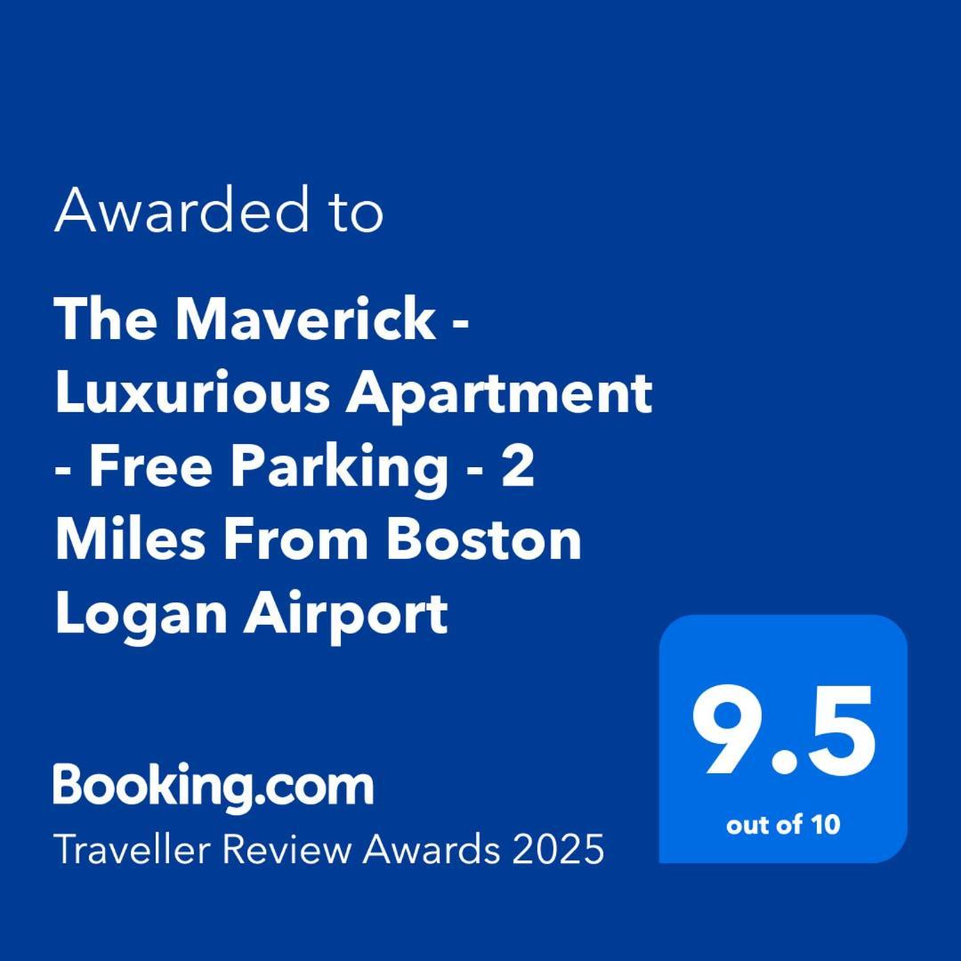 The Maverick - Luxurious Apartment - Free Parking - 2 Miles From Boston Logan Airport Chelsea Luaran gambar